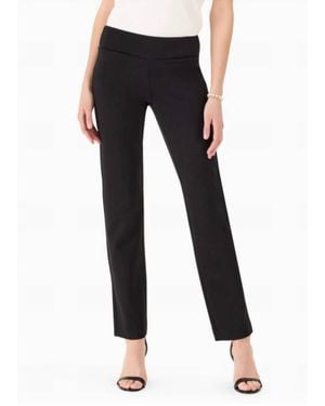 NIC+ZOE Ponte Pocket Pants - Black