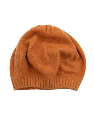 Portolano Cashmere Beret - Brown