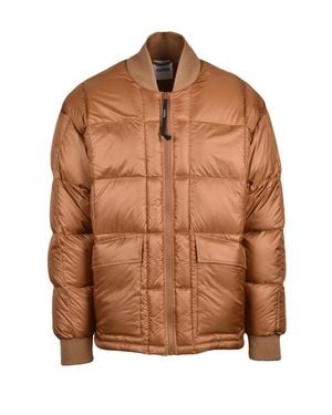 Aspesi Polyester Padded Down Jacket - Brown