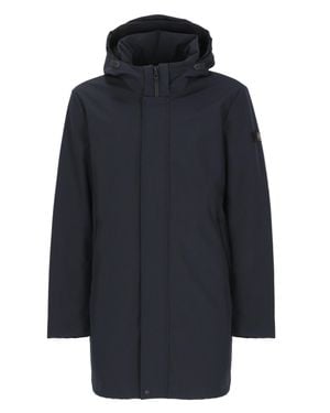 Peuterey Albali Hooded Padded Coat - Blue