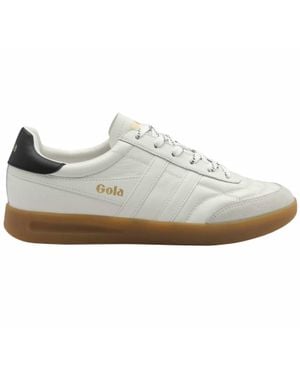 Gola Stadia Leather Sneakers - White
