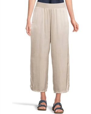 Michael Stars Sacha Cropped Pant - Natural