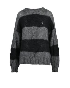 Dondup Crew Neck Sweater - Black