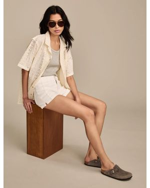 Lucky Brand High Rise Shorty - Brown