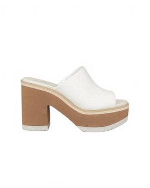 Kke Originals Chunky Clog Heel - White
