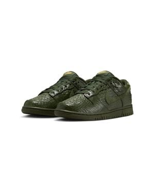 Nike Dunk Low 'Crocodile Team' Shoes - Green