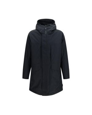 Laminar Polyester Parka - Blue