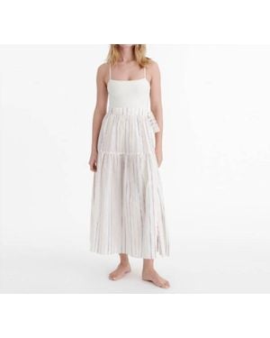 Eres Brillante Pareo Skirt - White