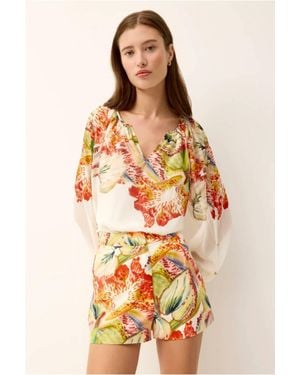 Marie Oliver Blanche Short - Multicolor