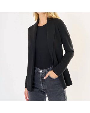 Maison Wheat London Blazer - Black
