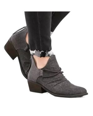 Very G Spartan 2 Ankle Zip Booties - Black
