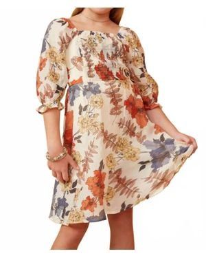 Hayden LA Autumn Dress - Multicolor