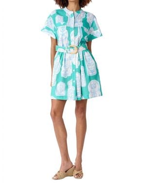 CROSBY BY MOLLIE BURCH Hayden Mini Dress - Blue