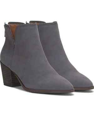 Lucky Brand Beylon Boots Excalibur Leather Ankle Bootie Lion398 - Black