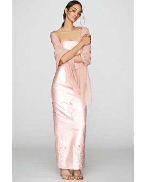 BHLDN Rue Semi-Sheer Wrap - White
