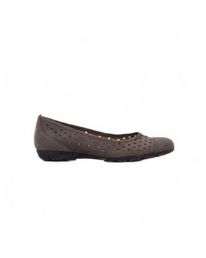 Gabor Flat Sandal - Gray