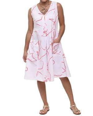 Tulip Clothing Poppie Sleeveless Dress - Pink