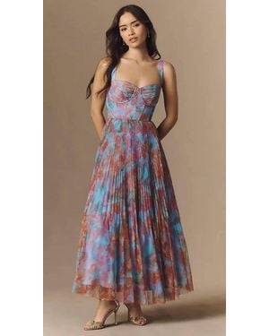 Hutch Macclare Sleeveless Maxi Gown - Blue