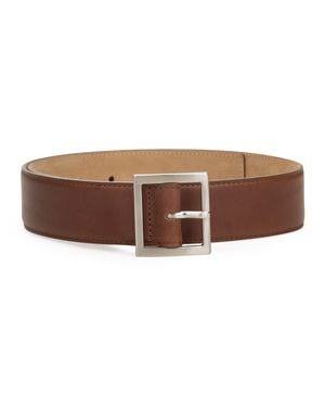 Amiri Classic Square Buckle Belt - Brown