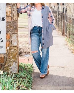 Layerz Clothing Mollie Top - Blue