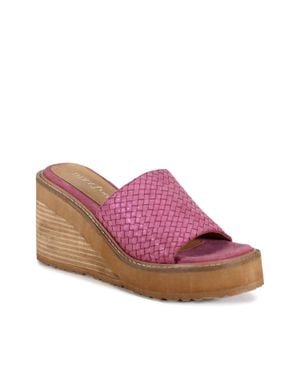 Diba True Stare Down Wedge Sandal - Pink