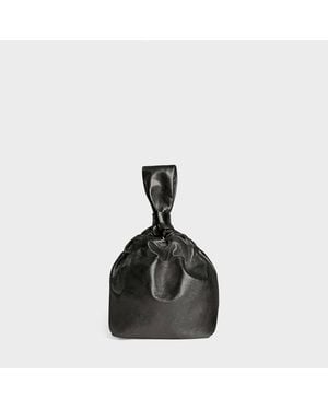 LEMIZ Mariposa Twist Clutch Handbag - Black