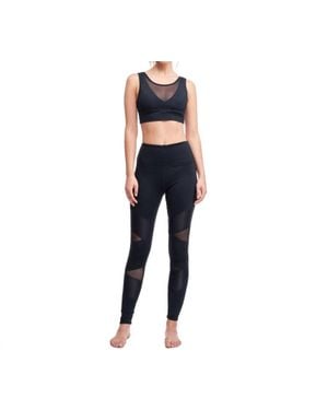 GOLDHAUS Moto Rider Leggings - Black