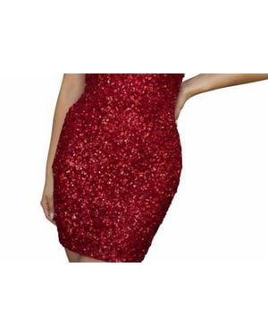Primavera Cocktail Dress - Red