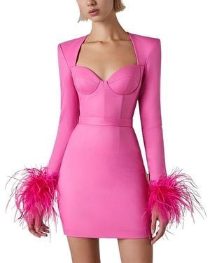 AMINA GLAM Mini Dress - Pink