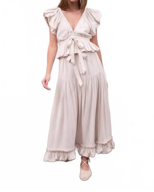 Moon River Kai Bubble Sleeve Top - Pink