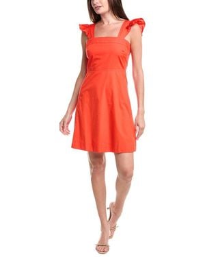 SERENETTE A-Line Dress - Red