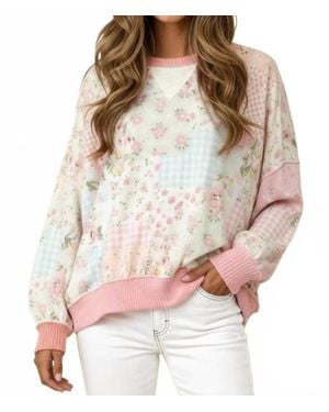Haptics Drop Sleeve Pullover - Gray