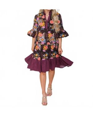 Ivy Jane Flirty Mini Dress - Red