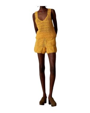 All That Remains Auri Shorts - Yellow