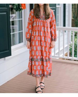 Victoria Dunn East Bay Maxi Dress - Red