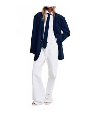 Denimist Deconstructed Blazer - Blue