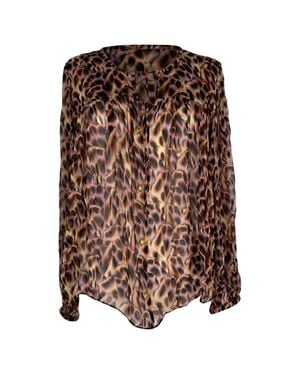 Isabel Marant Etoile Printed Blouse - Brown