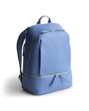 Vera Bradley Outlet Leather Chancery Backpack - Blue