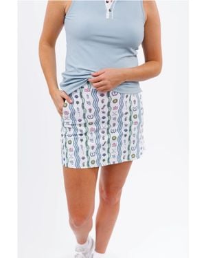 Smith & Quinn Quinn Mini Skort - Blue