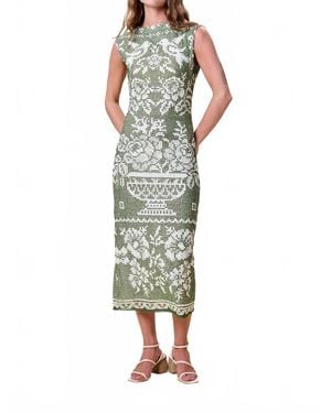 Cleobella Summer Ankle Dress - Green