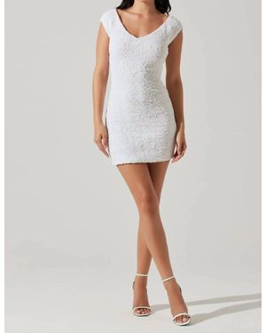 Astr Odelle Bodycon Dress - White