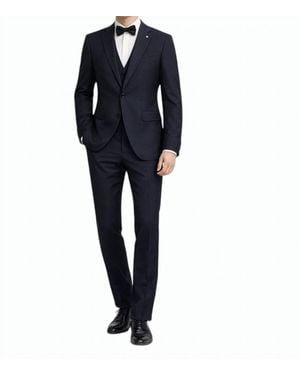 Bharnaba Tevere Two Piece Tailored Suit - Blue