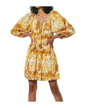 Cleobella Aubrey Mini Dress - Yellow