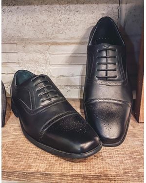 Shoe Click Detailed Dress Shoe - Blue