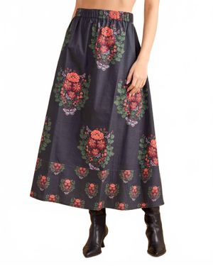 Double A Marisol Midi Skirt - Multicolor