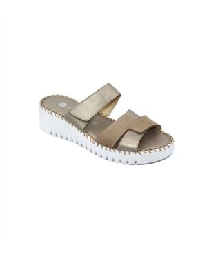 Eric Michael Darien Sandals - Metallic