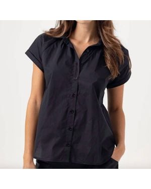 Sundays Bella Button-Down Shirt - Blue