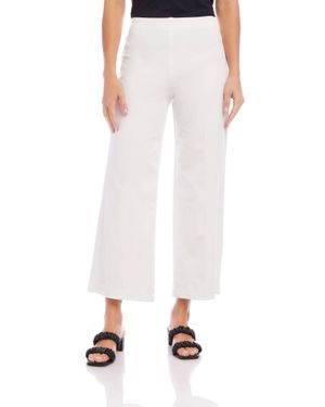 Fifteen Twenty Wide-Leg Crop Pants - White