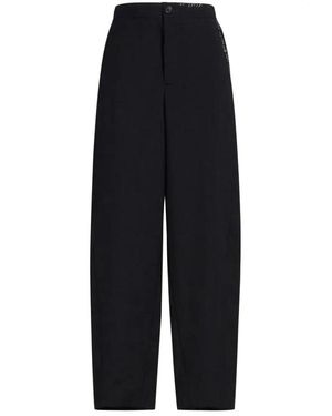 Marni Tailored High-Waisted Pants With Relaxed Fit - Blue