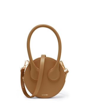 Az Factory By Ester Manas Az Factory X Ester Manas Round Cake Tote Bag - Brown